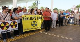 NÜKLEER KARŞITLARINDAN MECLİS ÖNCESİ YİNE EYLEM