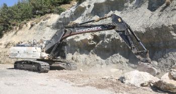 Erdemli'de yol çalışmaları