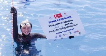 Şahika Ercümen, dünya rekoru için Gilindire Mağarası'nda dalacak