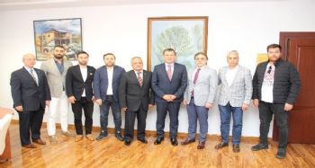Mersin GİAD'dan Başkan Özyiğit'e ziyaret