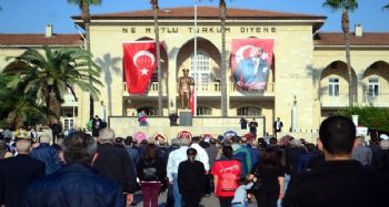 Atatürk, Mersin'de törenlerle anıldı