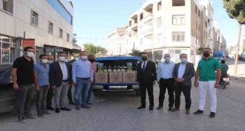 Mut zeytinyağı Başkent Market'te