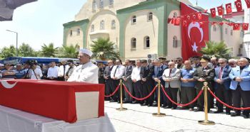 ŞEHİT UZMAN JANDARMA ÇAVUŞ ALİ GÜLNAR SİLİFKE’DE SON YOLCULUĞUNA UĞURLANDI