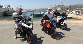 Türkiye'nin güvenilir bir ülke olduğunu ispatlamak için Almanya'dan motosikletleri ile geldiler