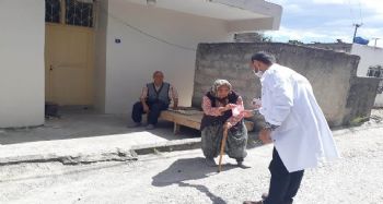 Yaşlılar bayramda yalnız bırakılmadı
