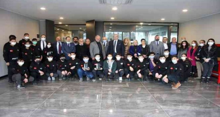 İş insanları MTOSB'yi ziyaret etti