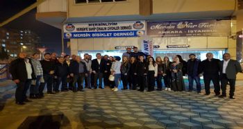 SEÇER, ‘MERSİN’E SAHİP ÇIKALIM DİYENLER DERNEĞİ’Nİ ZİYARET ETTİ