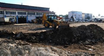Büyükşehir Belediyesi, Makine İkmal Sahasını yeniliyor