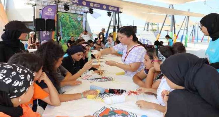 Toroslar Belediyenin gençlik kampı dolu dolu geçti