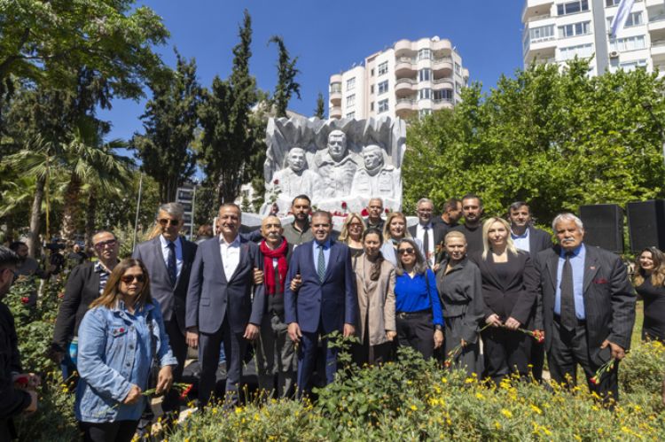 AHMET SERKAN TUNCER, 3 FİDAN’I SAYGI VE ÖZLEMLE ANDI