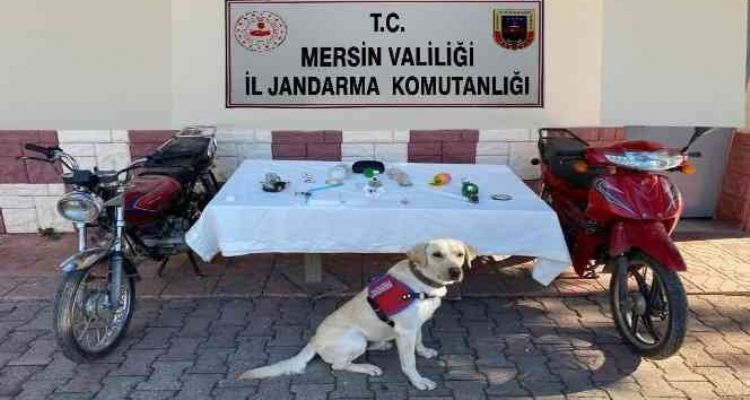 Mersin'de uyuşturucu satan şüpheli jandarma tarafından yakalandı