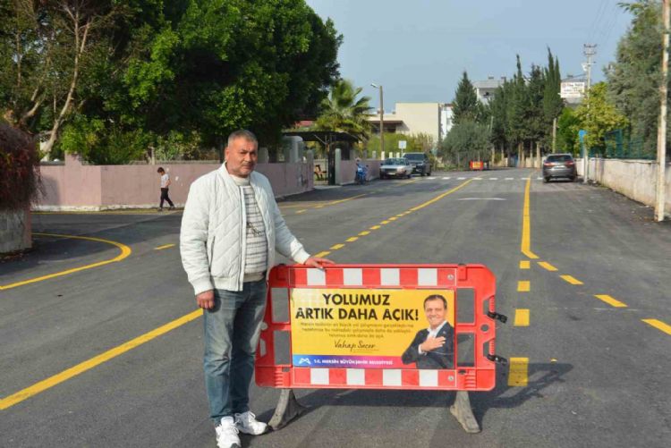Mersin’de yollar yenileniyor