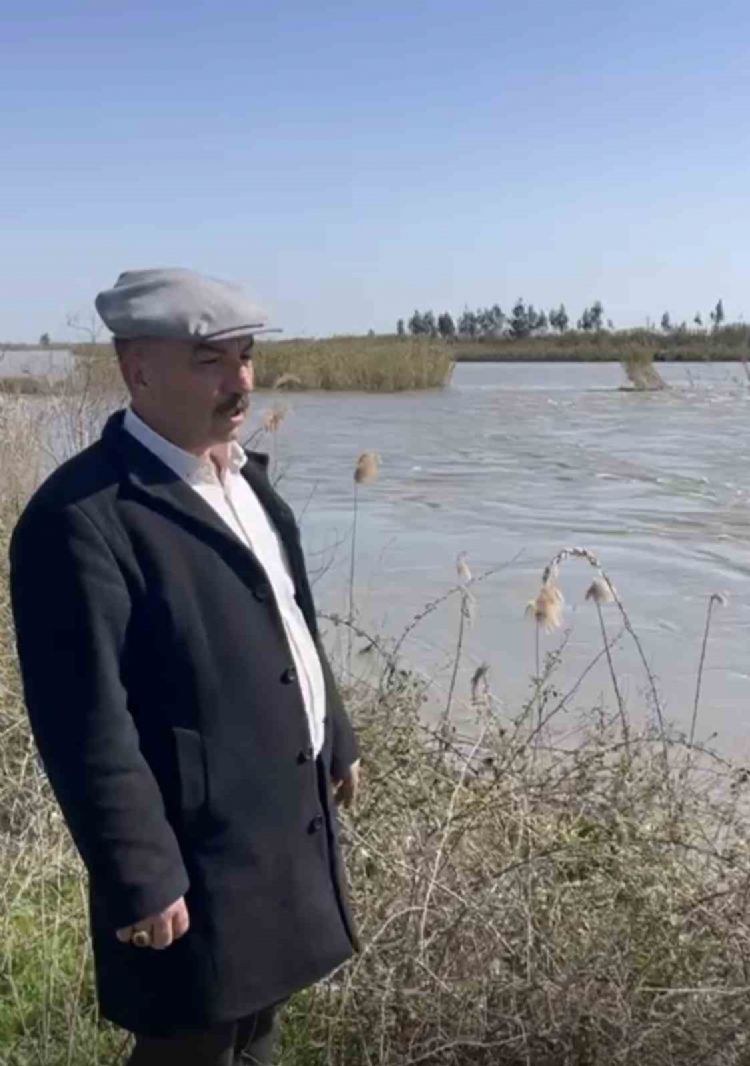 Seyhan Nehri taştı, Tarsus’ta bazı tarım arazileri sular altında kaldı