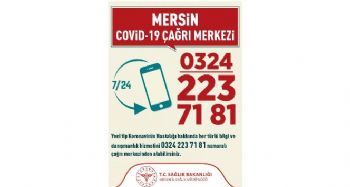 Mersin'de Covid-19 çağrı merkezi hizmete girdi
