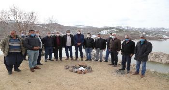 Başkan Tarhan, Mezitli'nin yüksek kesimlerindeki kuraklığa dikkat çekti