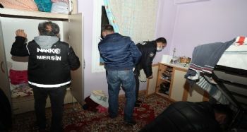 Mersin merkezli 4 ilde uyuşturucu operasyonu: 20 gözaltı