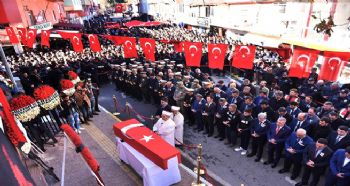 Şehit Piyade Söz. Er Hacı Mustafa Can Son Yolculuğuna Uğurlandı