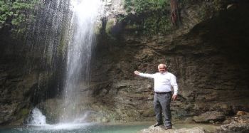Mersin'de ‘Saklı Şelale’ turizme kazandırılıyor