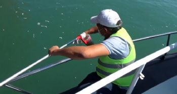Mersin'de denizi kirleten gemiye 1 milyon 490 bin TL ceza kesildi