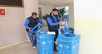 Mezitli'de ambalaj atıkları kaynağında ayrıştırılıyor