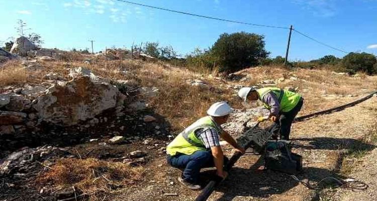 Mersin'de iki mahallede su sorunu sona erdi