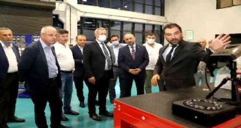 Batı Karadenizli işadamları Model Fabrika'da incelemelerde bulundu