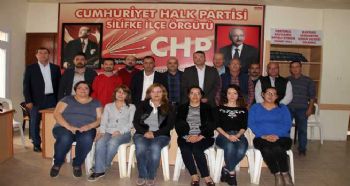 CHP SİLİFKE GÖREV DAĞILIMI YAPTI