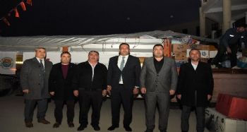 Toroslar Belediyesi'nin yardım tırı Elazığ'a gönderildi