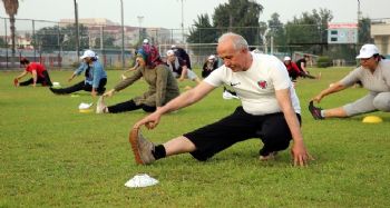 Başkan Gültak, vatandaşlarla sabah sporu yaptı