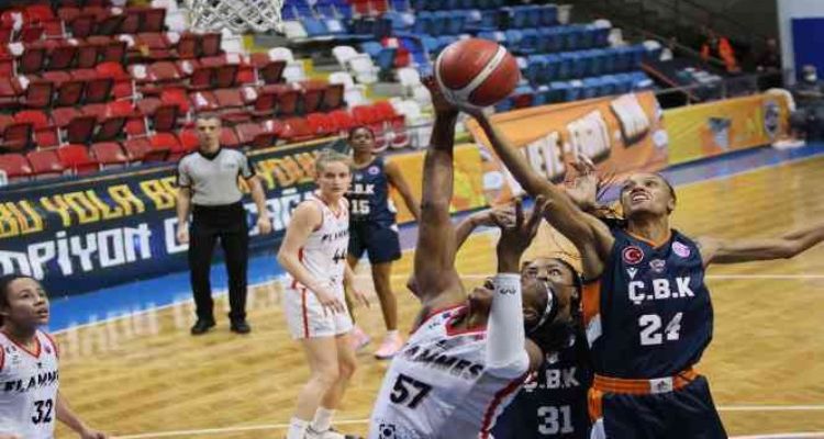 FIBA Kadınlar Avrupa Kupası: Mmes Carolo:64 Çukurova Basketbol:95