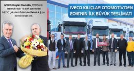 IVECO KILIÇLAR OTOMOTİV'DEN 2016'NIN İLK BÜYÜK TESLİMATI