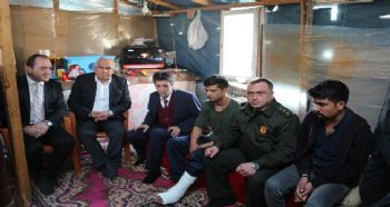 BAŞKAN TOLLU’DAN AFRİN GAZİSİNE EV SÖZÜ
