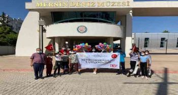 Çocuklar Deniz Müzesini gezdi