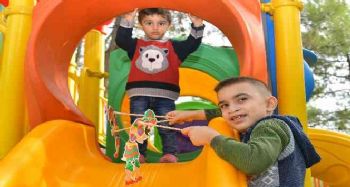 Özel çocuklar piknikte doyasıya eğlendi