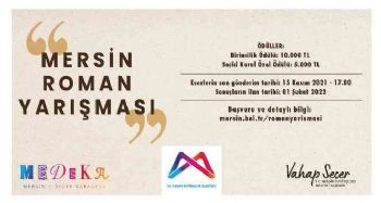 Mersin Büyükşehir Belediyesi'nden ödüllü roman ve fotoğraf yarışması
