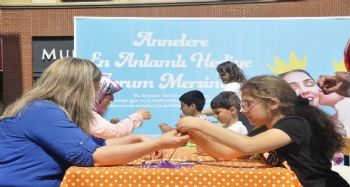 Annelerin hediyeleri Forum Mersin'de hazırlandı
