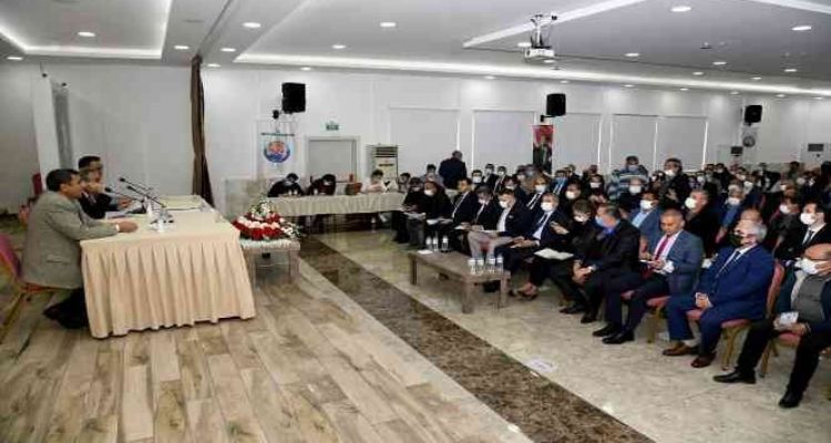 Vali Su, Silifke'de muhtarlar ve vatandaşlarla buluştu