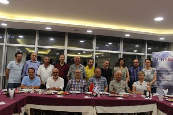 MERYAD ÜYELERİ İFTARDA BİR ARAYA GELDİ