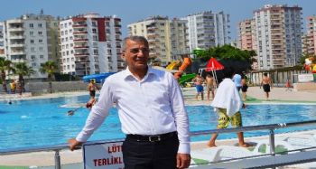 Mezitli Belediyesi Su Parkından 19 bin kişi yararlandı
