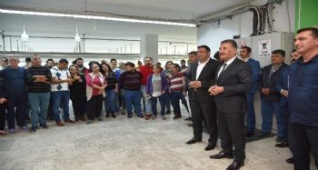 TUNA, TEKSTİL ÇALIŞANLARIYLA BULUŞTU