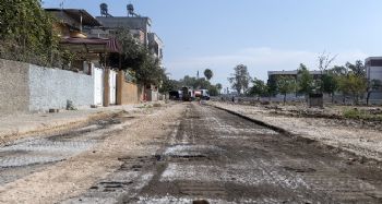 Çay Mahallesi'nde asfalt çalışması başladı