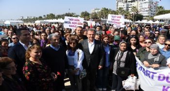 Mersinli kadınlar ‘emekteyiz’ etkinliğinde buluştu