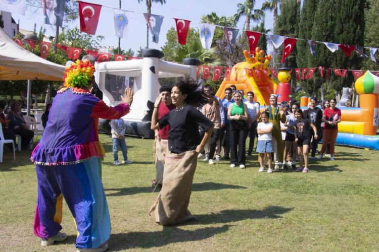 Özel gereksinimli çocuklar doğada keyifli bir gün geçirdi