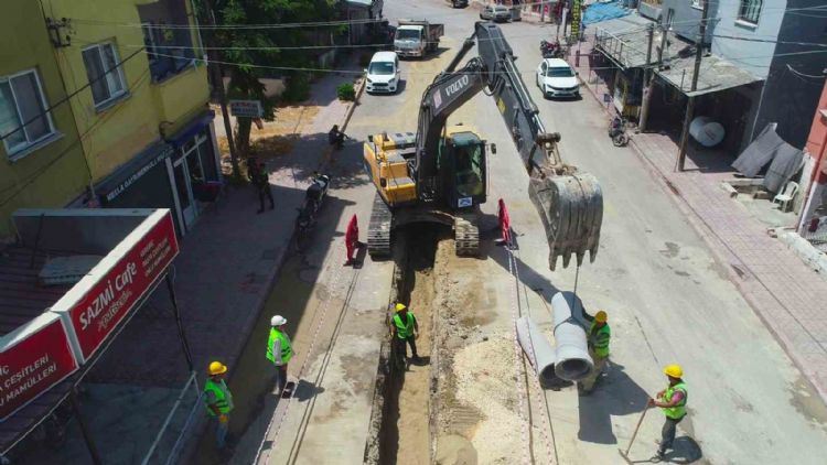 MESKİ altyapı çalışmalarını sürdürüyor