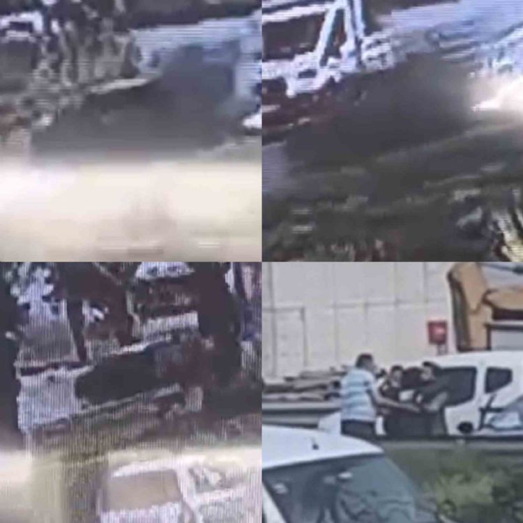 Tır otomobili metrelerce sürükledi: 2 yaralı