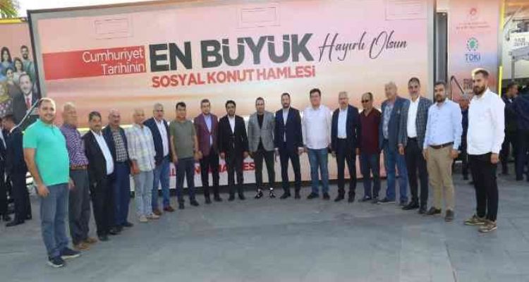 Mersin'de konut başvurusu 75 bini buldu