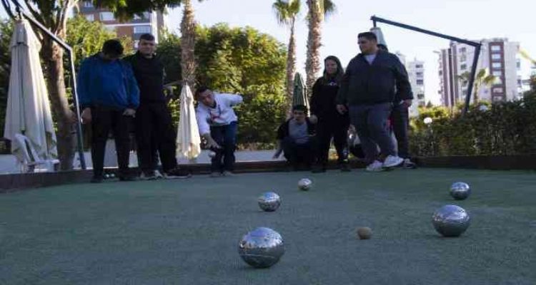Engelsiz Yaşam Parkında ‘Bocce’ dersleri başladı