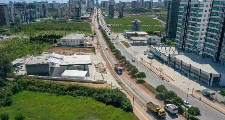 Mersin'de 3. Çevre Yolunda yenileme çalışmaları başlatıldı