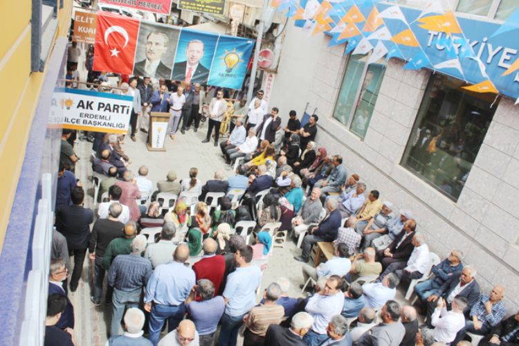 YÖRÜK EVLADI KIRATLI'YA ERDEMLİ’DE SEVGİ SELİ