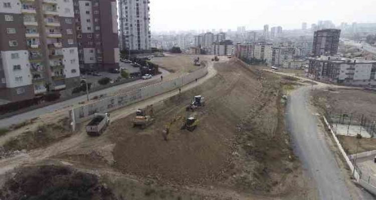Tarsus'ta Seyir Terası çalışmaları sürüyor